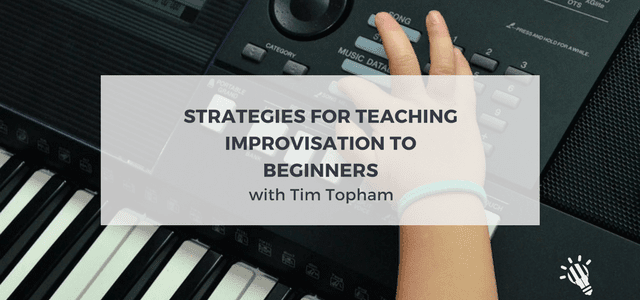 teaching improvisation