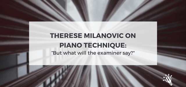 piano technique therese milanovic