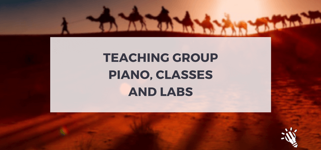 teaching group piano
