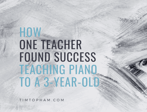 teaching 3 year old success