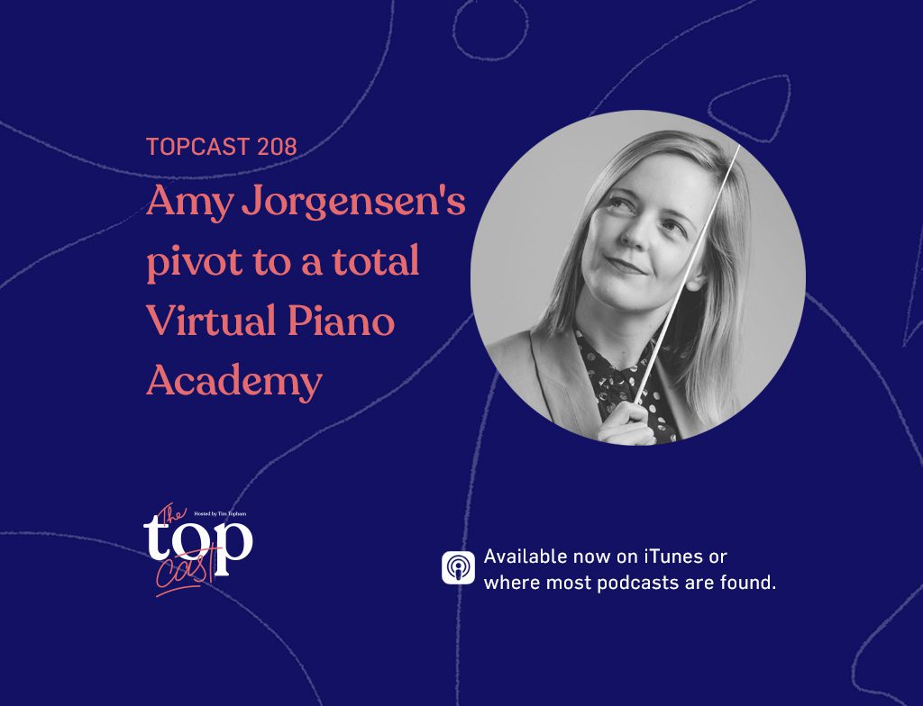 EPISODE 208 - Amy Jorgensen's pivot to a total Virtual Piano Academy