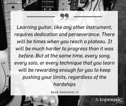 quote about learning the guitar